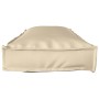 Cojín de Patio Beige Poliéster Grande Cojín de Sofá Rectangular de , Cojines para sillas y sofás - Ref: Foro24-42001701, Prec...