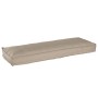 Cojín Exterior Taupe Poliéster 120 x 40 x 8 cm Fundas removibles de , Cojines para sillas y sofás - Ref: Foro24-42001703, Pre...