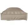 Cojín Exterior Taupe Poliéster 120 x 40 x 8 cm Fundas removibles de , Cojines para sillas y sofás - Ref: Foro24-42001703, Pre...