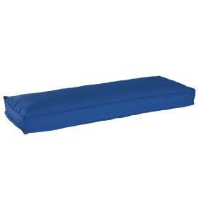 Cojines de Palet para Banco 2 pcs Azul Real 120x40x8 cm Tela Oxford de , Cojines para sillas y sofás - Ref: Foro24-42001705, ...