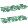 Cojín Exterior  Verde y Blanco Poliéster 120 x 40 x 8 cm Patrón | Foro24.es | Tu tienda online para hogar, jardín y más Foro24.es