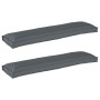 Cojín Exterior Antracita Poliéster Regular Duradero de , Cojines para sillas y sofás - Ref: Foro24-42001708, Precio: 72,01 €,...