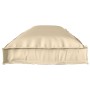 Cojín de Exterior Beige Poliéster Grande Fundas Desmontables de , Cojines para sillas y sofás - Ref: Foro24-42001711, Precio:...