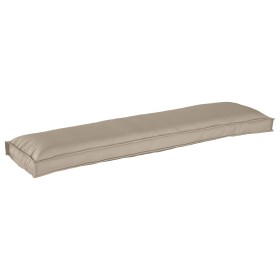 Cojín de Exterior Taupe Poliéster Extra Largo Cojín Rectangular de , Cojines para sillas y sofás - Ref: Foro24-42001713, Prec...