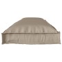 Cojín de Exterior Taupe Poliéster Extra Largo Cojín Rectangular de , Cojines para sillas y sofás - Ref: Foro24-42001713, Prec...