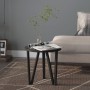 Mesita de centro MDF negra Ø35 cm de vidaXL, Mesas auxiliares - Ref: Foro24-331667, Precio: 33,12 €, Descuento: %