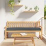 Cojines de Palets para Banco 2 pcs Antracita 200x40x8 cm Tejido Oxford de , Cojines para sillas y sofás - Ref: Foro24-4200172...