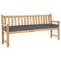 Cojines de Palets para Banco 2 pcs Antracita 200x40x8 cm Tejido Oxford de , Cojines para sillas y sofás - Ref: Foro24-4200172...