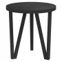 Black MDF coffee table Ø35 cm by vidaXL, Side tables - Ref: Foro24-331667, Price: 32,05 €, Discount: %