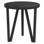 Mesita de centro MDF negra Ø35 cm de vidaXL, Mesas auxiliares - Ref: Foro24-331667, Precio: 33,12 €, Descuento: %