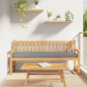 Cojines para palets para banco 2 pcs Gris 200x40x8 cm Tela Oxford de , Cojines para sillas y sofás - Ref: Foro24-42001729, Pr...