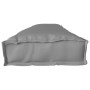 Cojines para palets para banco 2 pcs Gris 200x40x8 cm Tela Oxford de , Cojines para sillas y sofás - Ref: Foro24-42001729, Pr...