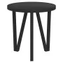 Black MDF coffee table Ø35 cm by vidaXL, Side tables - Ref: Foro24-331667, Price: 32,05 €, Discount: %