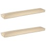 Cojines de Palet para banco 2 pcs Beige 200x40x8 cm Tela Oxford de , Cojines para sillas y sofás - Ref: Foro24-42001731, Prec...