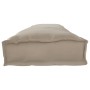 Cojín de Exterior Juego de 2 Taupe Poliéster Grande Cojines de , Cojines para sillas y sofás - Ref: Foro24-42001733, Precio: ...