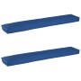 Cojines de Palet  para Banco 2 pcs Azul Real 200x40x8 cm Tejido Oxford | Foro24.es | Tu tienda online para hogar, jardín y más Foro24.es