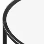 Mesa de centro vidrio templado negro y mármol negro 70 cm de vidaXL, Mesas auxiliares - Ref: Foro24-331619, Precio: 87,76 €, ...