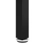 Mesa de centro vidrio templado negro y mármol negro 70 cm de vidaXL, Mesas auxiliares - Ref: Foro24-331619, Precio: 87,76 €, ...