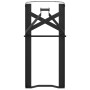 Patas de Banco de Cerveza 2 pcs Plegables de Acero Negro Recubierto en Polvo de , Patas para mesas - Ref: Foro24-42001775, Pr...
