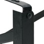 Patas de Mesa de Cerveza 2 piezas Plegables de Acero Negro con Tratamiento en Polvo de , Patas para mesas - Ref: Foro24-42001...