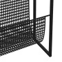 Revistero de acero negro 35x15x45 cm de vidaXL, Revisteros - Ref: Foro24-331668, Precio: 57,23 €, Descuento: %