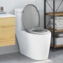 Asiento de Inodoro de Liberación Rápida con Cierre Suave Duroplast Gris de , Asientos de inodoros y bidés - Ref: Foro24-42002...
