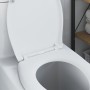 Asiento de Inodoro de Liberación Rápida con Cierre Suave Duroplast Blanco de , Asientos de inodoros y bidés - Ref: Foro24-420...