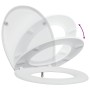Asiento de Inodoro de Liberación Rápida con Cierre Suave Duroplast Blanco de , Asientos de inodoros y bidés - Ref: Foro24-420...