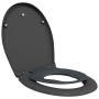 Asiento de inodoro familiar con asiento para niños y sistema de liberación rápida en Duroplast de , Asientos de inodoros y bi...