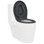 Asiento de inodoro familiar con asiento para niños y sistema de liberación rápida en Duroplast de , Asientos de inodoros y bi...