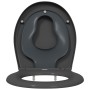 Asiento de inodoro familiar con asiento para niños y sistema de liberación rápida en Duroplast de , Asientos de inodoros y bi...