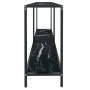 Tempered black glass console table 140x35x75.5 cm by vidaXL, Side tables - Ref: Foro24-331697, Price: 93,53 €, Discount: %
