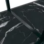 Mesa de consola vidrio templado negro 140x35x75,5 cm de vidaXL, Mesas auxiliares - Ref: Foro24-331697, Precio: 93,53 €, Descu...