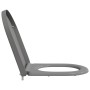 Asiento de Inodoro con Liberación Rápida y Cierre Suave Duroplast Gris de de , Asientos de inodoros y bidés - Ref: Foro24-420...