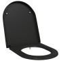Asiento de Inodoro de Liberación Rápida con Cierre Suave Duroplast Negro de de , Asientos de inodoros y bidés - Ref: Foro24-4...