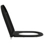 Asiento de Inodoro de Liberación Rápida con Cierre Suave Duroplast Negro de de , Asientos de inodoros y bidés - Ref: Foro24-4...