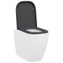 Asiento de inodoro de liberación rápida con cierre suave Duroplast antracita de , Asientos de inodoros y bidés - Ref: Foro24-...