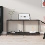 Mesa consola vidrio templado negro 160x35x75,5 cm de vidaXL, Mesas auxiliares - Ref: Foro24-331699, Precio: 105,57 €, Descuen...