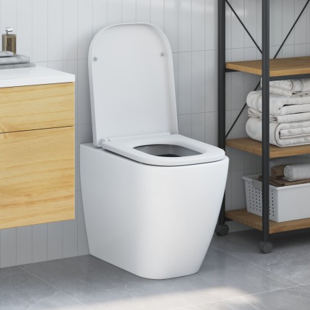 Asiento de inodoro de liberación rápida con cierre suave  Duroplast Blanco | Foro24.es | Tu tienda online para hogar, jardín y más Foro24.es