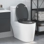 Asiento de Inodoro de Liberación Rápida con Cierre Suave Duroplast Antracita de , Asientos de inodoros y bidés - Ref: Foro24-...