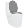 Asiento de inodoro de liberación rápida con cierre suave Duroplast Gris de , Asientos de inodoros y bidés - Ref: Foro24-42002...