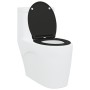 Asiento de Inodoro de Liberación Rápida  con Cierre Suave Duroplast Negro | Foro24.es | Tu tienda online para hogar, jardín y más Foro24.es