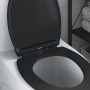 Asiento de Inodoro de Liberación Rápida  con Cierre Suave Duroplast Negro | Foro24.es | Tu tienda online para hogar, jardín y más Foro24.es