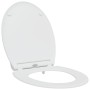 Asiento de Inodoro de Liberación Rápida  con Cierre Suave de Duroplast Blanco | Foro24.es | Tu tienda online para hogar, jardín y más Foro24.es