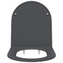 Asiento de inodoro que se cierra suave y rápido Duroplast Antracita de , Asientos de inodoros y bidés - Ref: Foro24-42002366,...