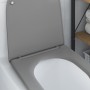 Asiento de inodoro fácil de quitar con cierre suave Duroplast Gris | Foro24.es | Tu tienda online para hogar, jardín y más Foro24.es