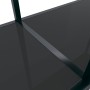 Mesa consola vidrio templado negro 160x35x75,5 cm de vidaXL, Mesas auxiliares - Ref: Foro24-331699, Precio: 105,57 €, Descuen...