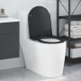 Asiento de Inodoro de Liberación Rápida con Cierre Suave - Duroplast, Negro de , Asientos de inodoros y bidés - Ref: Foro24-4...