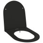 Asiento de Inodoro de Liberación Rápida con Cierre Suave - Duroplast, Negro de , Asientos de inodoros y bidés - Ref: Foro24-4...