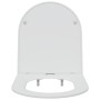 Asiento de inodoro de liberación rápida de con cierre suave de duroplast blanco de , Asientos de inodoros y bidés - Ref: Foro...